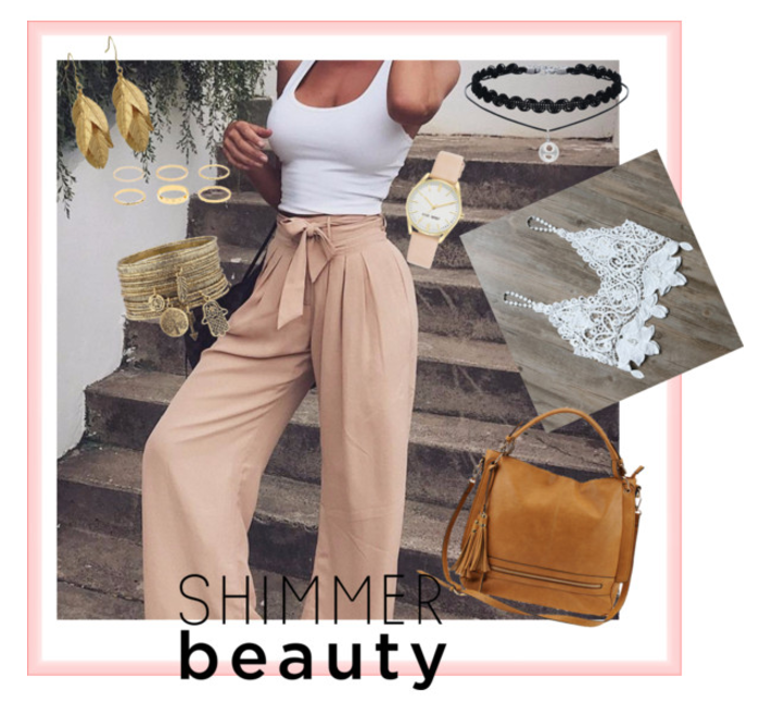 Trousers + Crop Tops = Spring's In