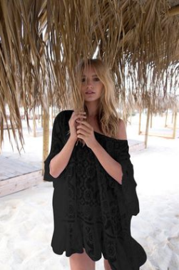 White Beach Dress | Lace Style | Embroidered