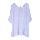 White Beach Dress | Lace Style | Embroidered