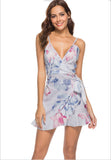 Summer Chic: Women's V-neck Sleeveless Dress