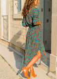 Boho Long Maxi Chiffon Holiday Dress