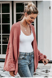 Over sized Heart Crochet Knitting Cardigan Coat