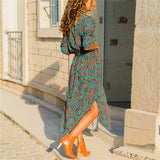 Boho Long Maxi Chiffon Holiday Dress