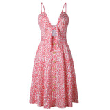 Avery Bow Midi Summer Dress