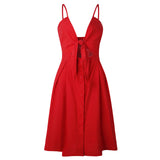 Avery Bow Midi Summer Dress