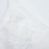 Vanna Marie Detailed Sleeveless Hollow out Ribbon Bow Dress