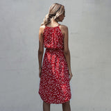 Leopard Floral Slip Sundress