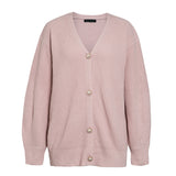 Camila Casual Knitted V-neck Women's Cardigan