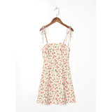 Camilla Floral Tie Strap Summer Dress