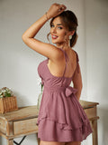 Jolene Casual Spaghetti Strap V-neck Summer Dress