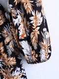 Athena Floral Beach Long Dress