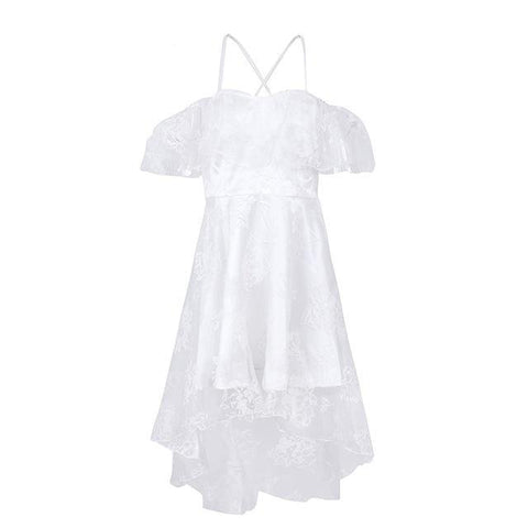 Primrose Off-the-Shoulder Asymmetrical Dress