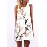 Lulu Flamingo Chiffon Dress