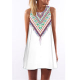 Lulu Flamingo Chiffon Dress