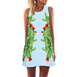 Lulu Flamingo Chiffon Dress