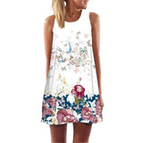 Lulu Flamingo Chiffon Dress