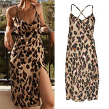 Summer Leopard Print Dress