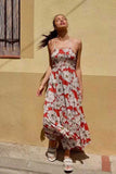 Carlita Cut-Out Halter Top Maxi Dress