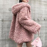 Fiona Faux Lambs Wool Jacket Coat