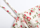 Camilla Floral Tie Strap Summer Dress