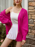 Camila Casual Knitted V-neck Women's Cardigan