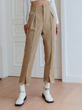 Belladonna Autumn Fashionable High-waist Trousers