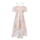 Primrose Off-the-Shoulder Asymmetrical Dress